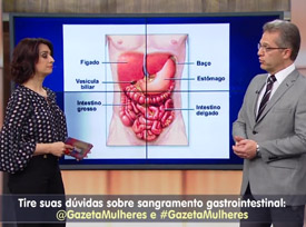 Entrevista: Dr. Nelson Liboni à TV Gazeta - Saúde:  sangramento gastrointestinal